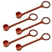 30 Pack Rubber Blow Off Caps,Fire Suppression Nozzles – Grease Caps Kit for Off and Systems Blow Tools & Home Improvement (Orange)