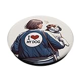 Zoom IMG-1 inglese bulldog mamma illustrazione amo Zoom IMG-1 inglese bulldog mamma illustrazione amo