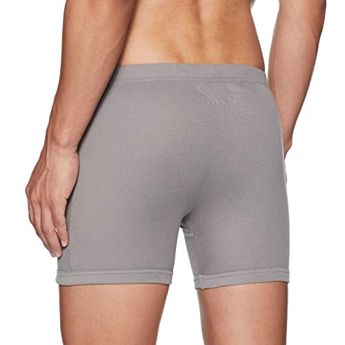 Image of Levi's 010 Classic Boxer Briefs for Men | 100% Pure Cotton | Breathable | Branded Inner Elastic | Anti-Roll Waistband | Supportive Gusset | Functional Fly | No Ride-Up Long Length Fit | Pack of 1