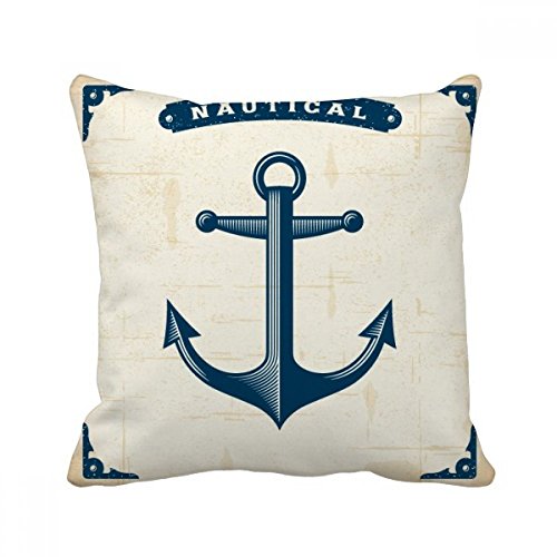 Coussin de navigation multicolore 40x40cm, cadeau thématique militaire et océan - 2