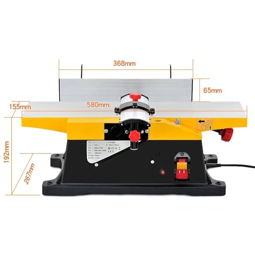 Qiokoith 1800W Benchtop Jointer Planer