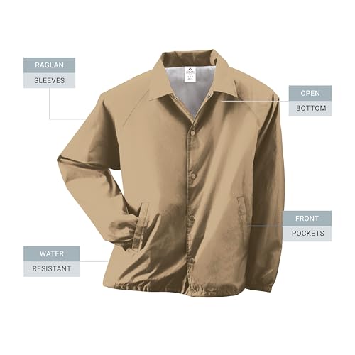 Image of Augusta Sportswear mens Nylon Coach's Jacket /Lined