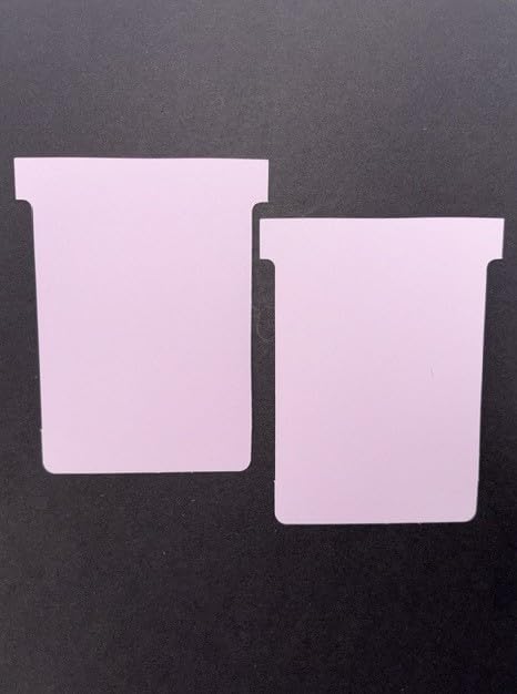 Lilac Size 3 Tcards, Re-Fills for Office Wall Planner, Pack of 500 160GSM