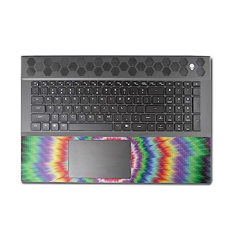Image of MightySkins Carbon Fiber Skin Compatible with Alienware M18 R1 (2023) Full Wrap Kit - Vibration | Protective, Durable Textured Carbon Fiber Finish | Easy to Apply & Change Styles | Made in The USA
