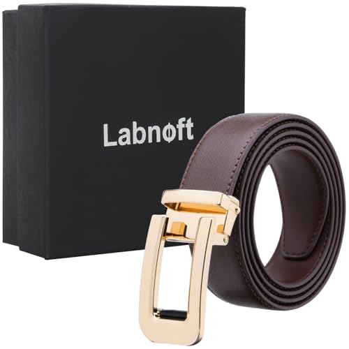 Image of Labnoft Men's PU Leather Auto-lock Belt