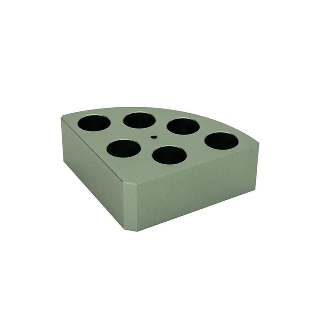 1/4 Kreis Heizmodul, for Reaktionsgefäß oder Probenflasche, Fächerförmiger Heizblock, 1/4 Rund Heizmodul(Green)