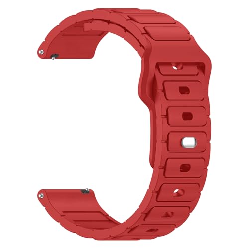 Image of ACM Watch Strap 22mm for Universal 22mm Size Replacement Strap Smartwatch | Silicone Belt Sports Button Closure Band