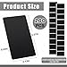 Xuhal 200 Pcs NFC Blank PVC Black Cards Chip 868 Bytes Memory Color Cards Digital Programmable NFC Business Card Digital Chip Cards, Compatible with NFC Enabled Smartphones Devices