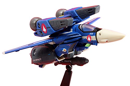 Toynami 10550 Robotech 1/100 Max Sterling Vf-1J Super Veritech Collectible Play Figure, Blue, 6" #TOP1