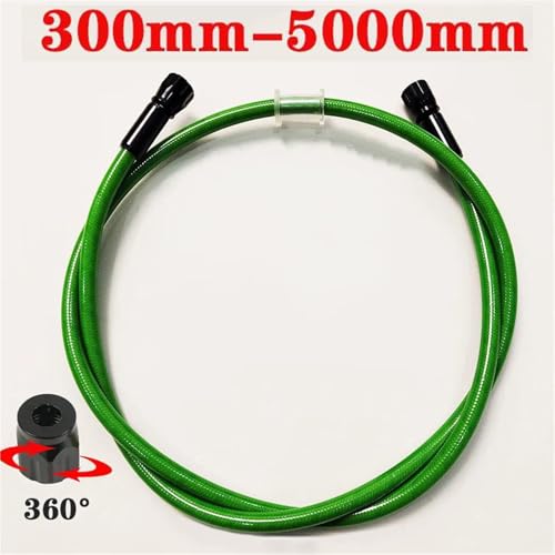 Manguera de tubo M10 en acero inoxidable trenzado para embrague hidráulico duradero 4