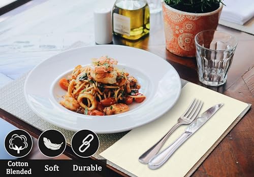 image for Ruvanti Cloth Napkins Set of 6, 18x18 Inches Napkins Cloth Washable, S