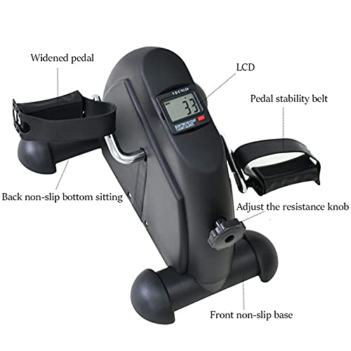 Elektrisch pedaal Mini-revalidatiemachine Draagbare mini-hometrainer, indoor fietsen Verstelbare revalidatiefietsen Fitness Oefening Sportmachine voor senioren - Afbeelding 3