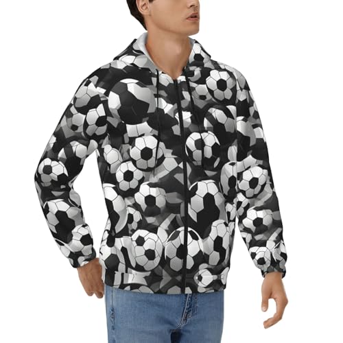 Sweat à capuche de foot homme idéal pour les jours de match