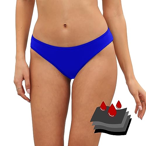 Image of Leoparts Period Swimwear Leakproof Bikini Bottoms Low Rise Swimuit Bottom Briefs for Teen Girls Women