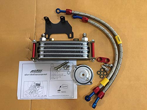 Morin Kawasaki Z125 Oil Cooler Engine Aluminium For Kawasaki Z125 All Model, Z125 Pro All Model 2013-2021 #TOP1