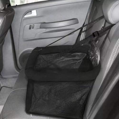 Cadeirinha Pet Assento Carro Cachorro Gato Cães Cadeira Pet - Preto