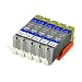 Produktbild 5 Logic-Seek Druckerpatronen kompatibel für Canon CLI-551GY XL IP-7250 8750 IX-6850 MG-5450 5550 6350 6450 7150 MX-725 925, Grau