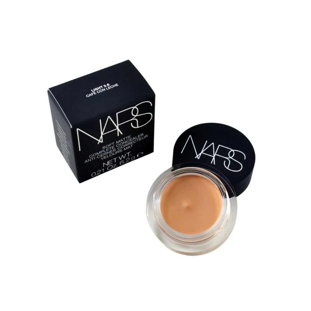Nars Soft Matte Complete Concealer, Cream, Cafe con Leche, Concealer, Full Coverage