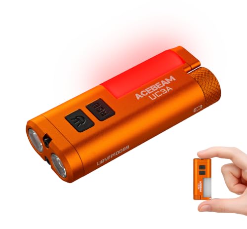 ACEBEAM UC3A EDC AAA Flashlight 900 High Lumens Multi-Light Source Light