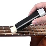 Limpiador de guitarra, borrador para el cuidado de las cuerdas, bolígrafo para el cuidado de las cuerdas de la guitarra, desoxidante de doble cabeza para limpiar el bajo, el ukelele y el violín
