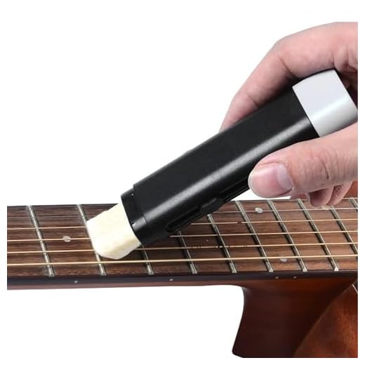Limpiador de guitarra, borrador para el cuidado de las cuerdas, bolígrafo para el cuidado de las cuerdas de la guitarra, desoxidante de doble cabeza para limpiar el bajo, el ukelele y el violín