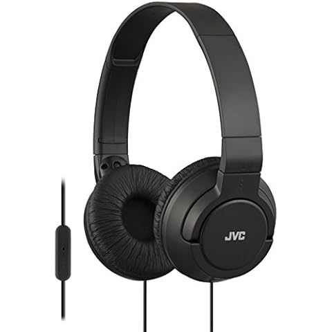 JVC Lightweight Foldable Headband with Mic Cover