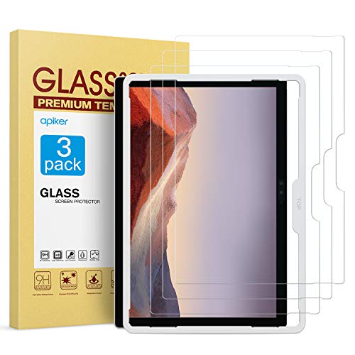apiker [3 Pack] Screen Protector for Surface Pro 7/ Surface Pro 6 /