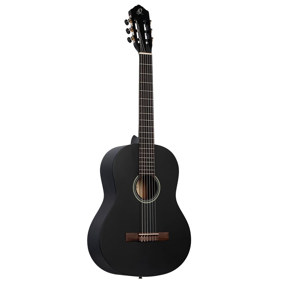 Ortega Student Series RST5M full-size classical guitar, black