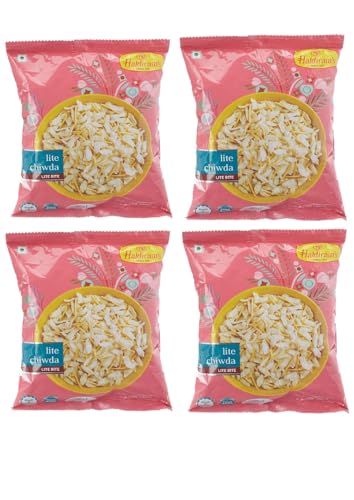 Haldiram's Nagpur Lite Chiwda (Pack of 4 X 200 g)
