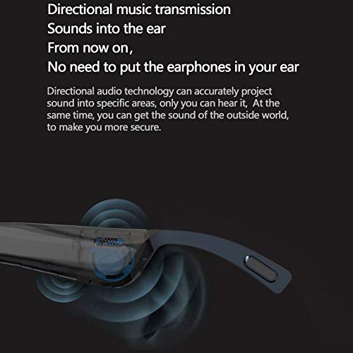 Sinctual Wireless Bluetooth Audio Sunglasses, Open Ear Headphones Music