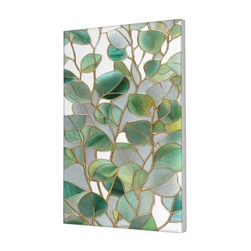 Lienzo decorativo de eucalipto Woshuwo para un dormitorio moderno de 30x45 cm