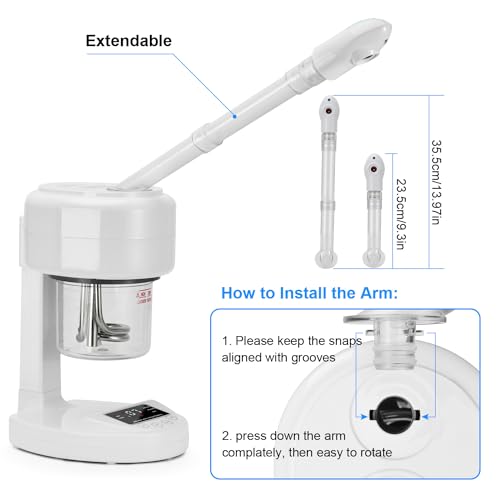 Jostzhxin DT-A03 Facial Steamer Nano Ionic Face Steamer thumb #5