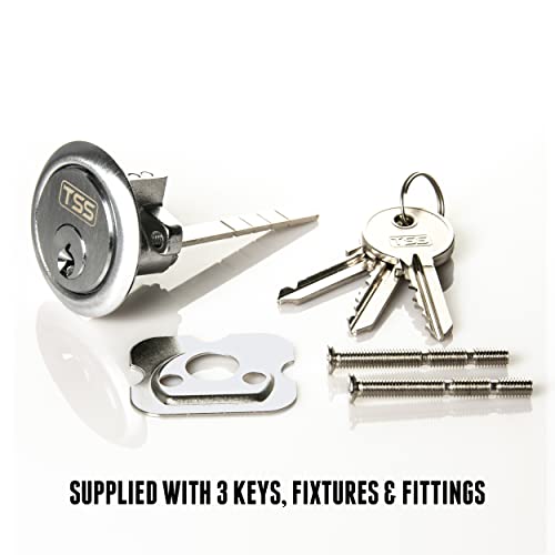 UK Security Supplies, Replacement Locking Rim Cylinder Lock - Image 2