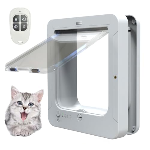 Chatière Intelligente à Puce avec Colliers et Télécommande