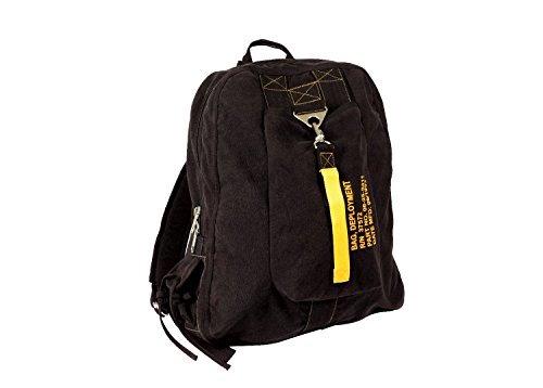 Rothco Vintage Canvas Flight Bag, Black #TOP1