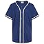 White Stripe Navy Blue Jersey
