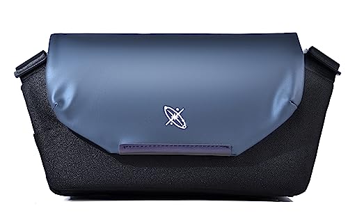 FSD. WG Satchel Messenger Bag for Men Canvas,Business Travel Bag Bookbag Shoulder Bag with Upgraded Feature