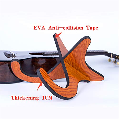 Miwayer Portable Detachable Wooden Ukelele Stand.non-Slip Violin Stand, Small String Instrument Stand For Small Guitar, Violin, Banjo, Ukelele #TOP4