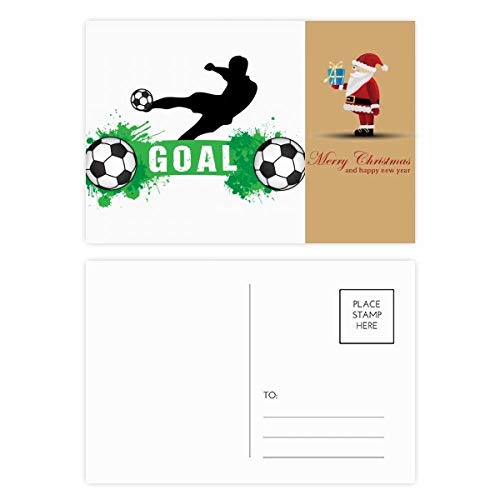 Cartes postales Penalty Kick Soccer par lot de 20 invitations de football