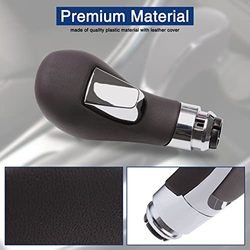 AICARS Gear Shifter Knob Compatible with Buick Verano 2012-2017 Car Gear Shifter Replacement -Brown