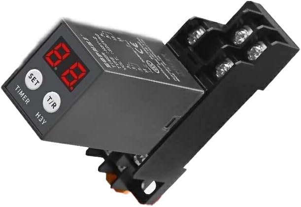 kawehiop Relé de retardo de tiempo cíclico Interruptor de control de tiempo Módulo de temporizador Componente electrónico