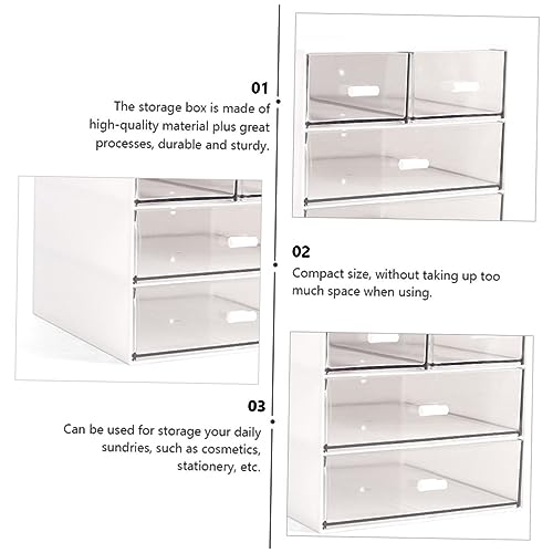 Boîte de rangement de bureau multifonctionnelle pour libérer l'espace - 5