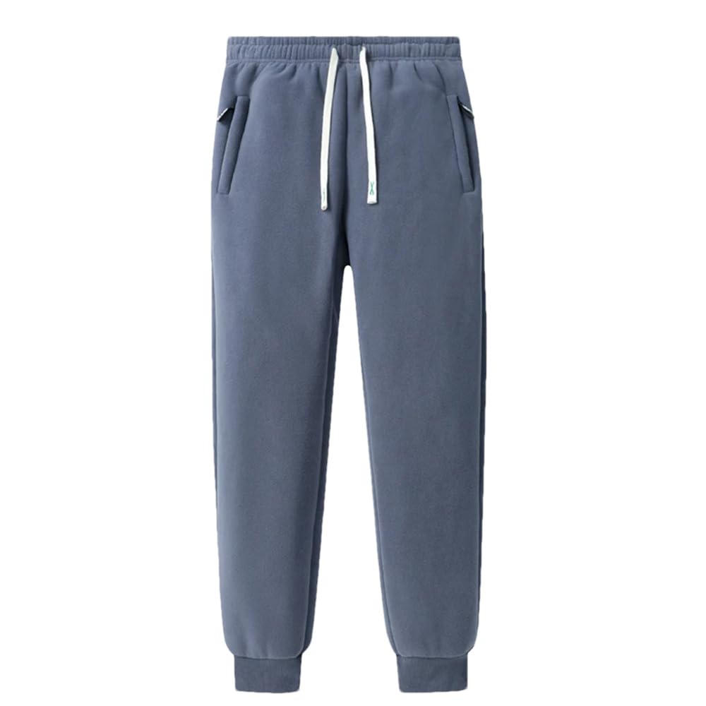Dvbfufv Men Winter Warm Pants Men Thicken Sweatpants Mens Casual Fleece Sports Pants Autumn Male Fashion Joggers Trousers