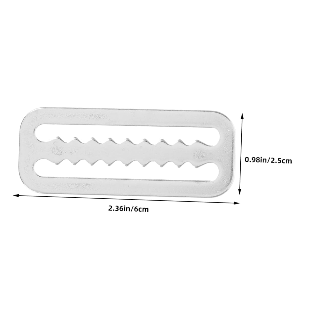 HANABASS Scuba Weight Belts Keepers 4 Pack Diving Webbing Belt Slide Stopper Stainless Steel