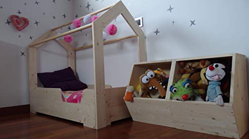 Cama casita montessori