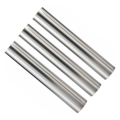 CIYODO Stainless Steel Baking Molds 3 Pcs Set for Cream Roll Bread Non-stick and Reusable