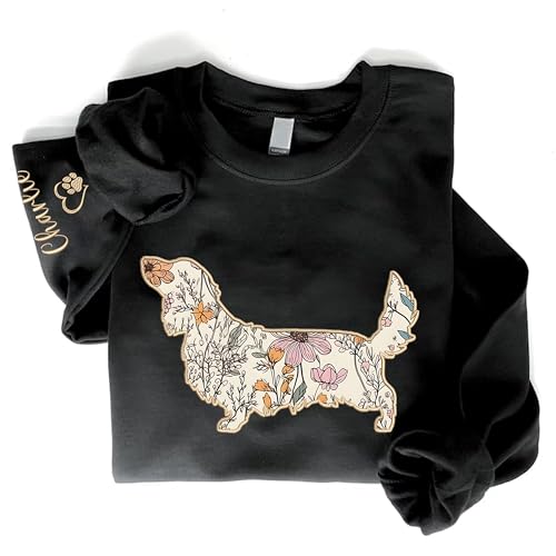 Personalized Dog Mom Sweatshirt For Women, Custom Dog Mama Sweater, Custom Pet Owner Gifts, Pet Shirt for Women4