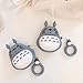 Coralogo Compatible with Airpods 1/2 Cute Case,Cartoon Character Silicone Animal Airpod Designer Skin Kawaii Funny Fun Cool Keychain Design Cover Kids Teens Air pods Cases for Girls Boys(3D Totoro)