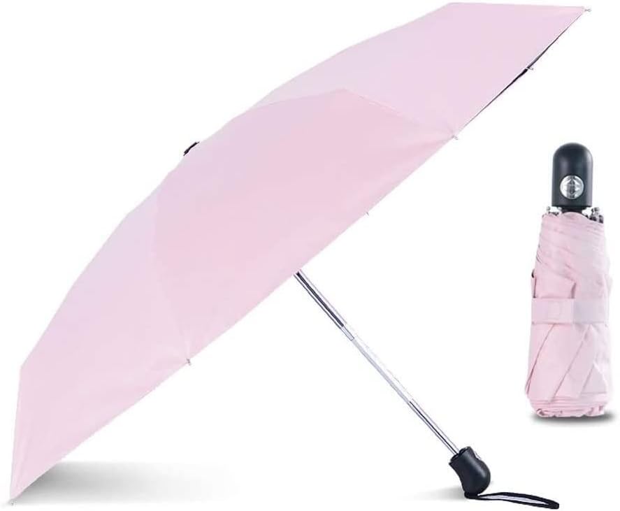 Portable Umbrella for Travel Automatic Folding Umbrella Rain Wind Resistant Portable Car Outdoor Fashion Umbrellas Male Parasol Umbrella Outdoor(B)