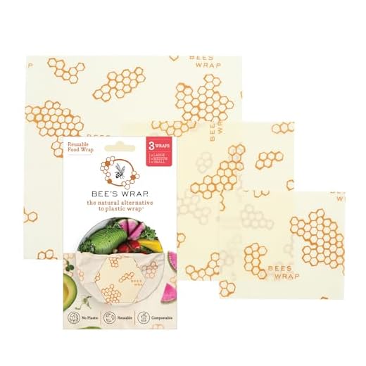 Bee's Wrap Beeswax Food Wraps - Honeycomb